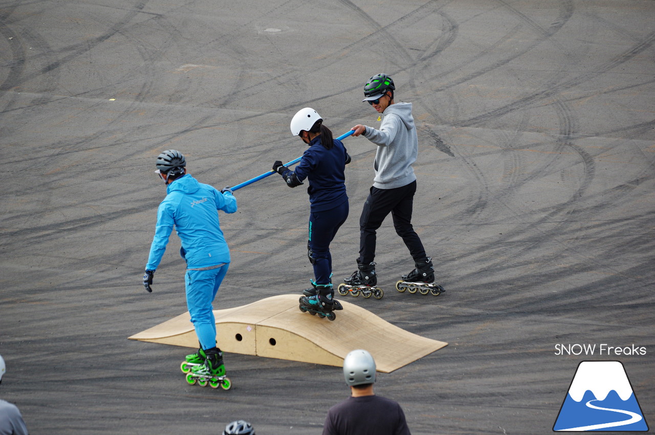 ISHII SKI ACADEMY and KAMUI SKI LINKS コラボ企画 ☆『THE オフトレ』インラインスケートトレーニング in カムイスキーリンクス